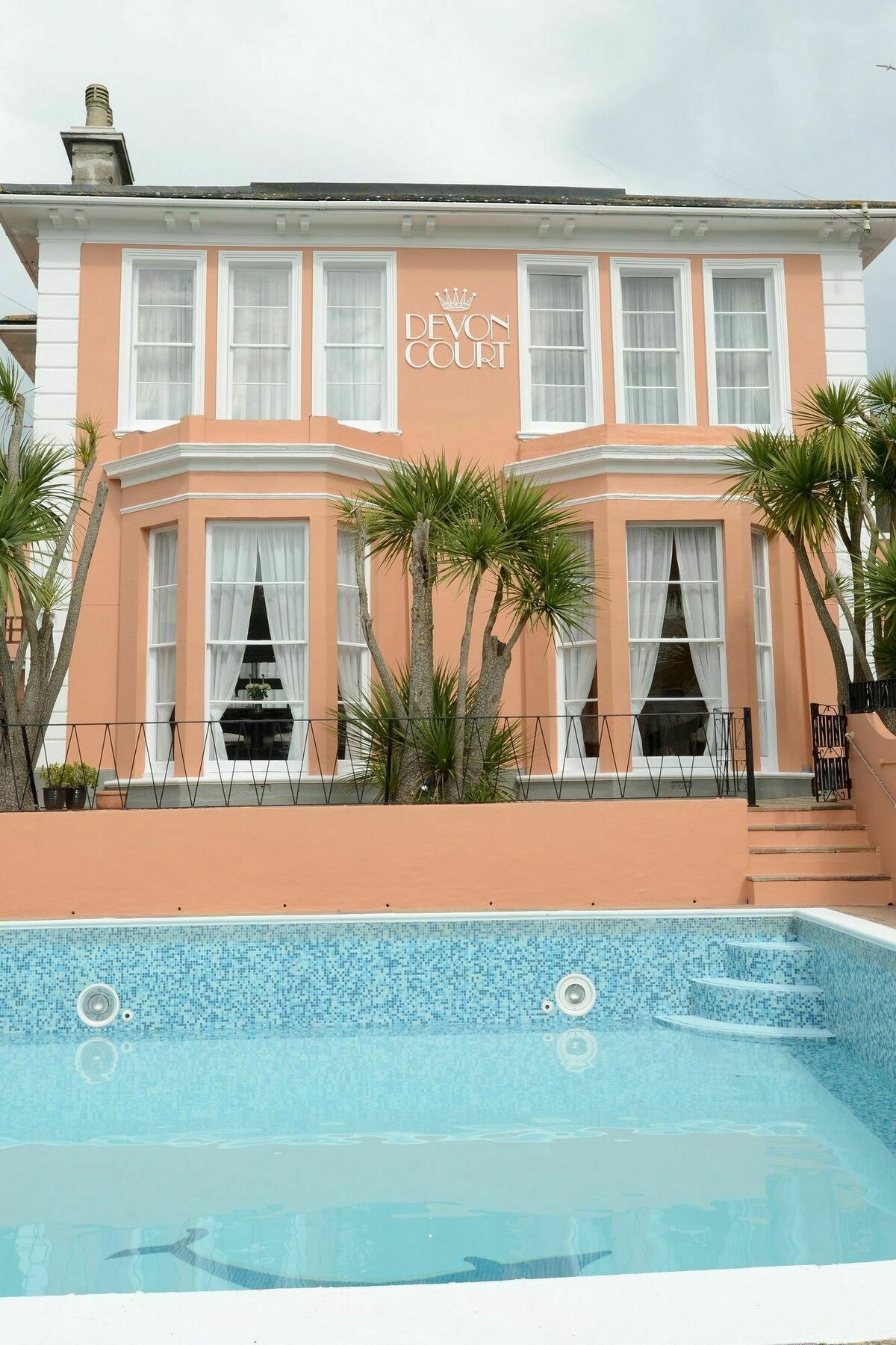 Отель The Devon Court Торки Экстерьер фото
